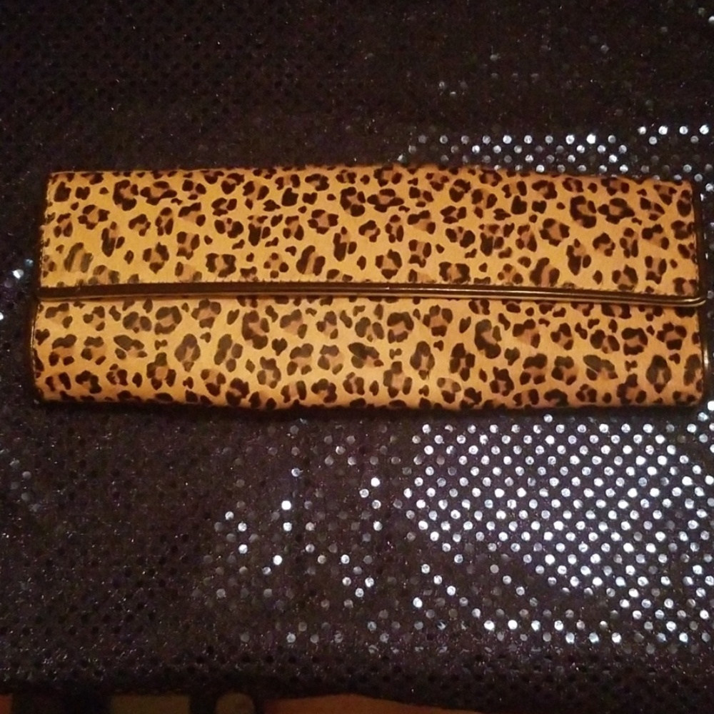 Leopard small evening purse